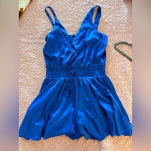 Blue Women’s Romper